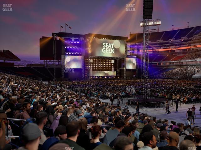 Nissan Stadium - Section 130 Seat View