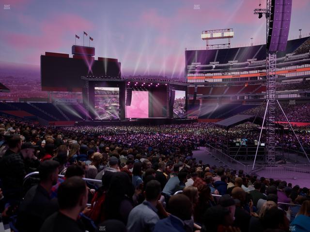 Nissan Stadium - Section 131 Seat View