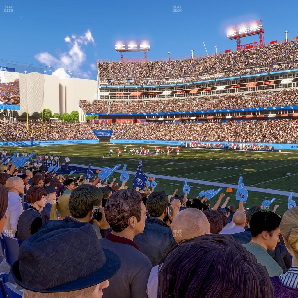 Nissan Stadium - Section 131 Seat View