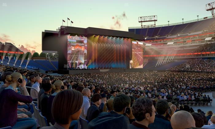 Nissan Stadium - Section 131 Seat View