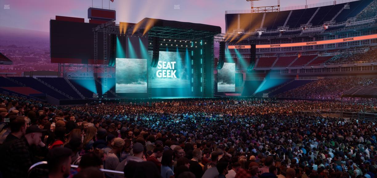 Nissan Stadium - Section 131 Seat View