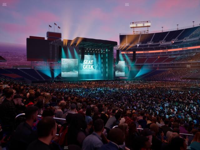 Nissan Stadium - Section 131 Seat View
