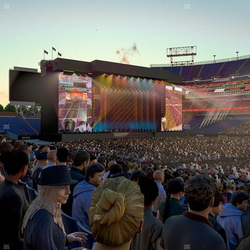 Nissan Stadium - Section 132 Seat View