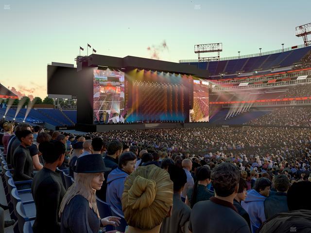 Nissan Stadium - Section 132 Seat View