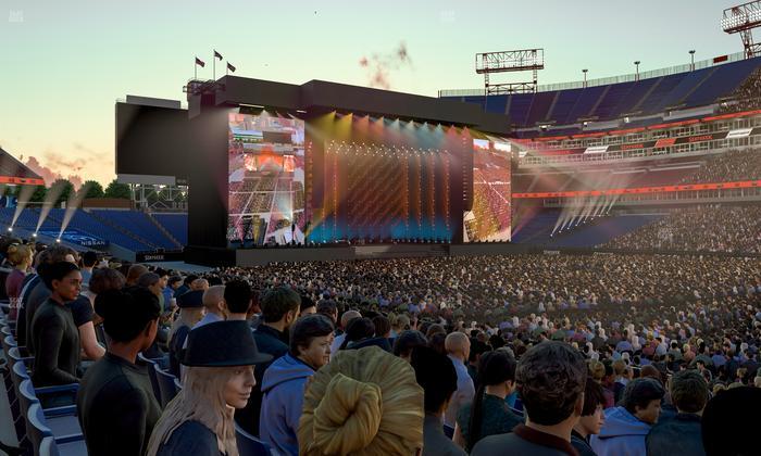 Nissan Stadium - Section 132 Seat View