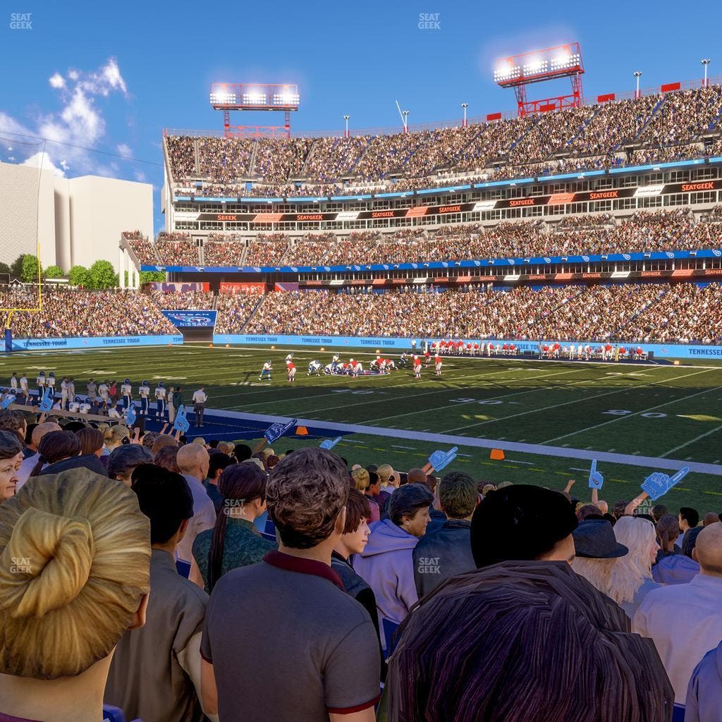 Nissan Stadium - Section 132 Seat View