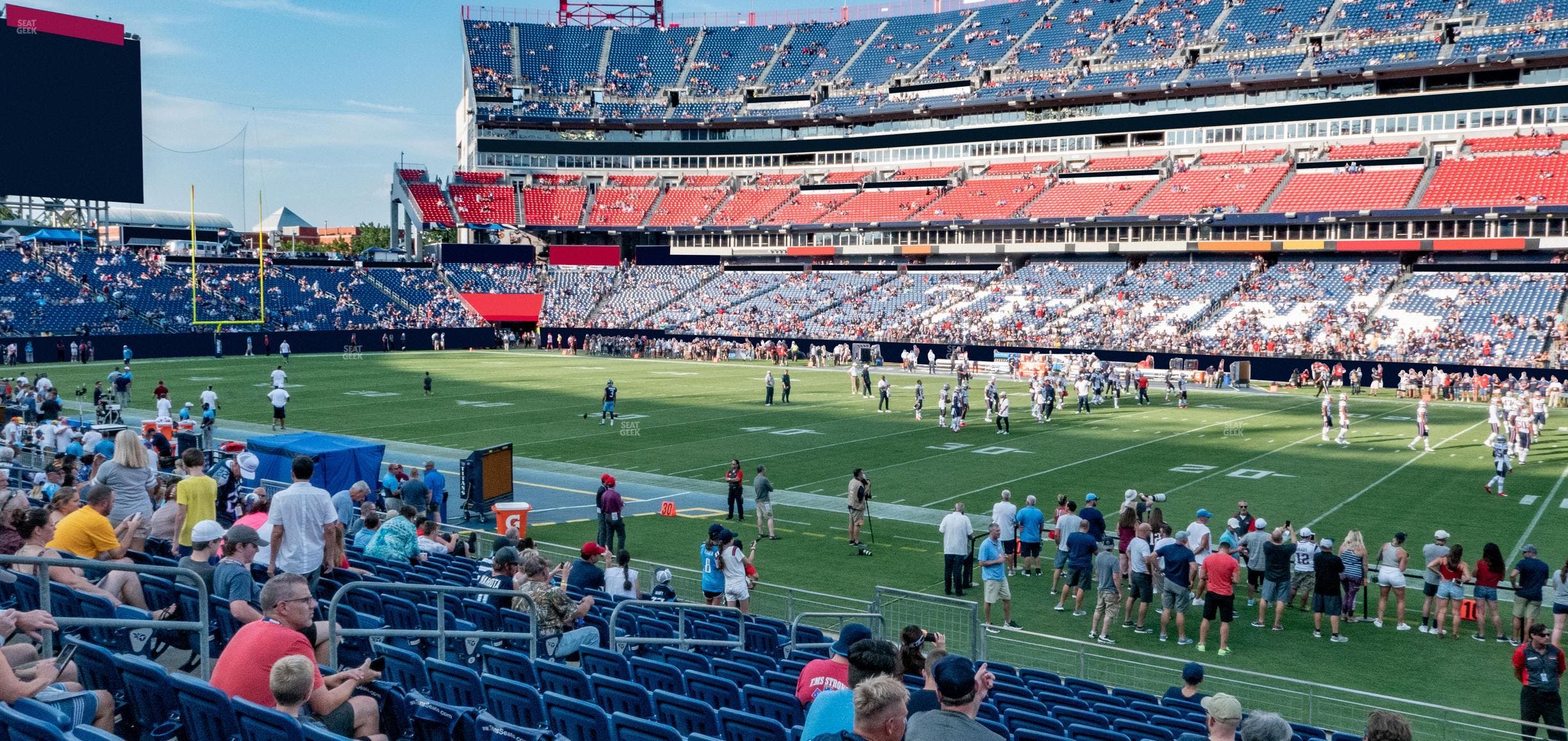 Nissan Stadium - Section 132 Seat View