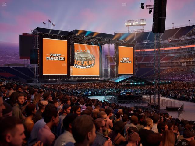 Nissan Stadium - Section 132 Seat View