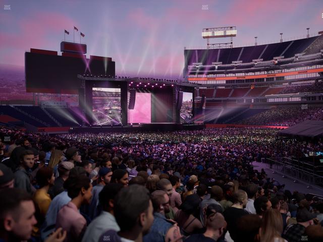 Nissan Stadium - Section 132 Seat View