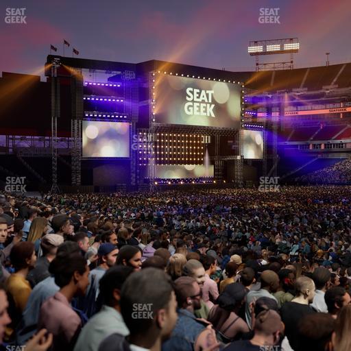 Nissan Stadium - Section 132 Seat View