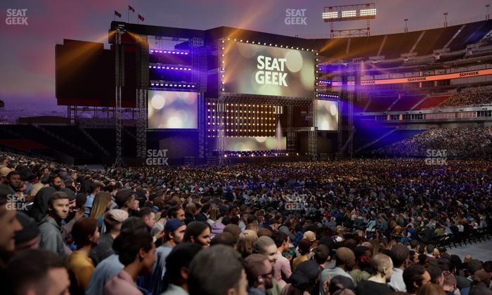 Nissan Stadium - Section 132 Seat View