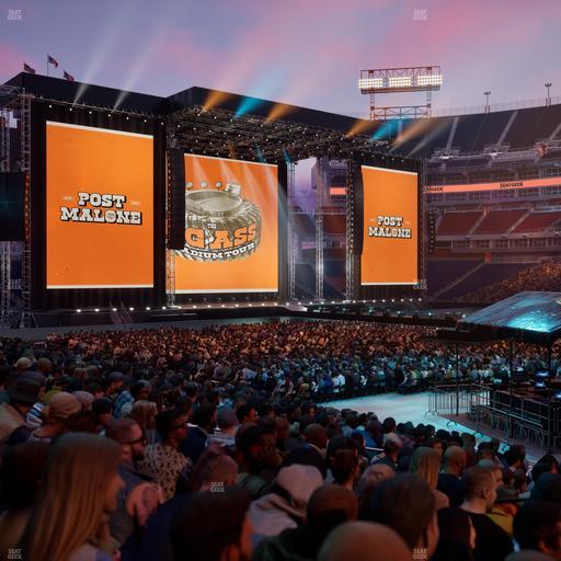 Nissan Stadium - Section 133 Seat View