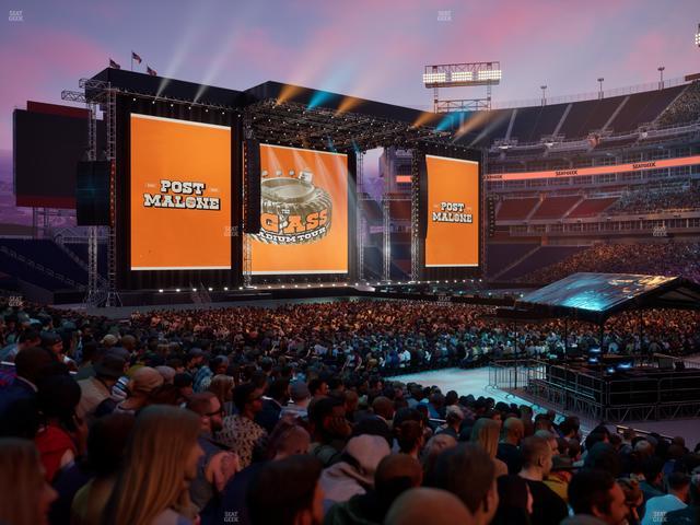 Nissan Stadium - Section 133 Seat View