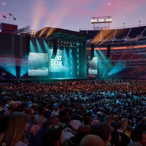 Nissan Stadium - Section 133 Seat View
