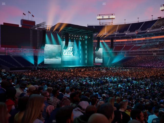 Nissan Stadium - Section 133 Seat View