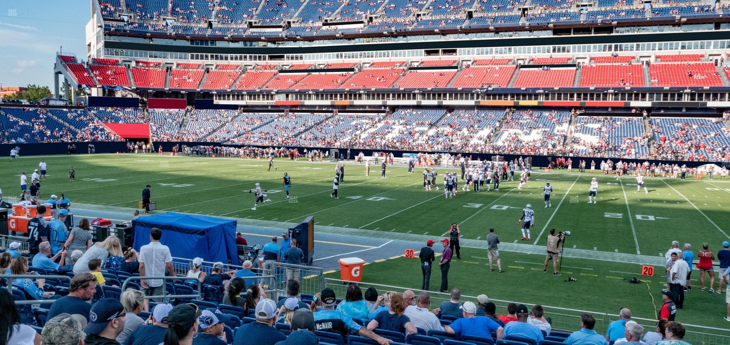 Nissan Stadium - Section 133 Seat View