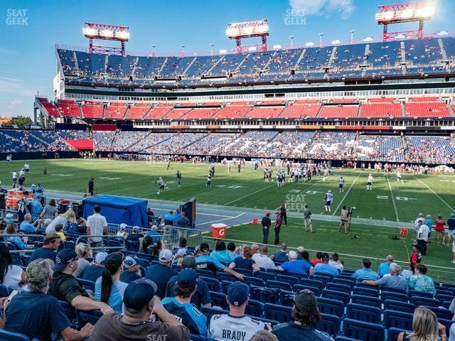 Nissan Stadium - Section 133 Seat View