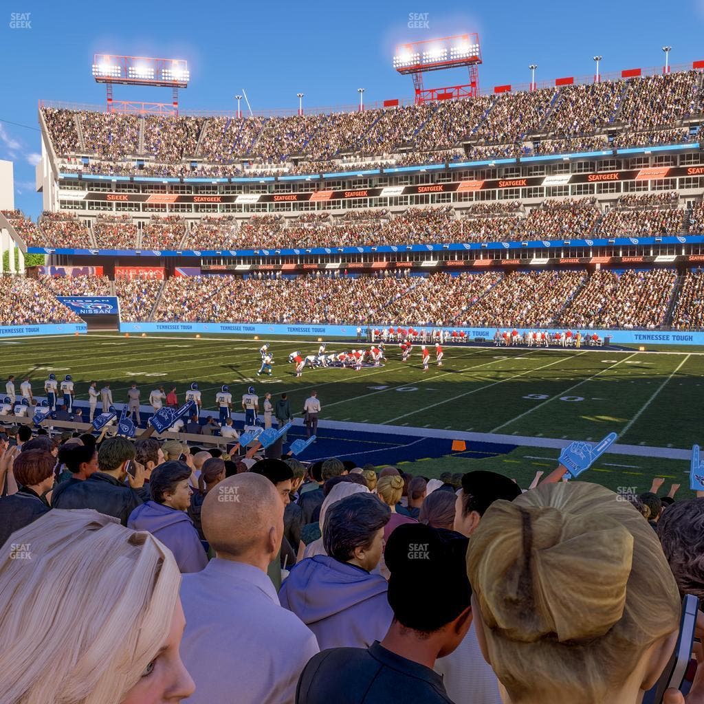 Nissan Stadium - Section 133 Seat View