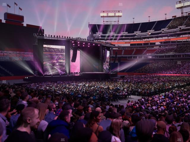 Nissan Stadium - Section 134 Seat View