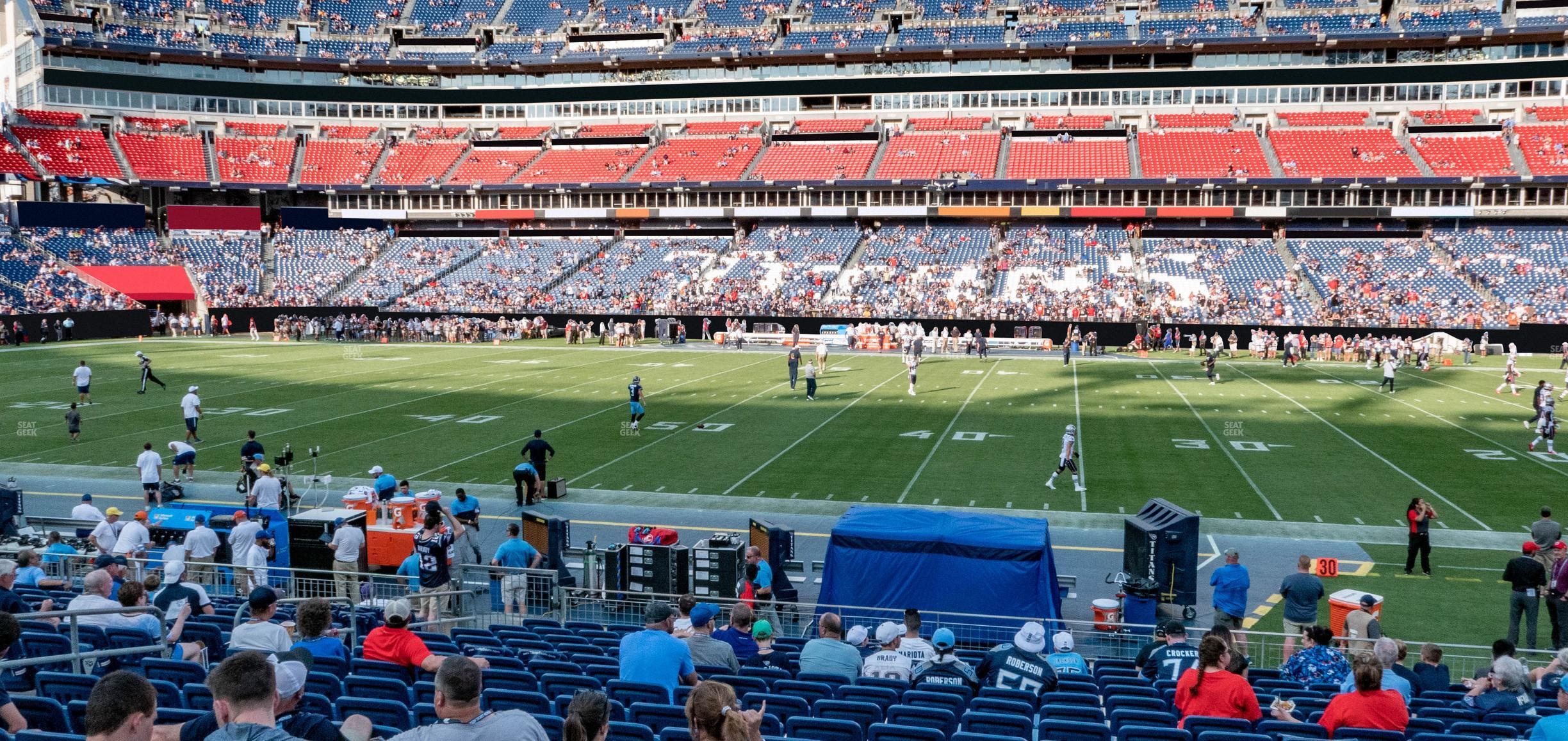Nissan Stadium - Section 134 Seat View