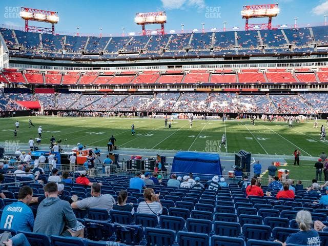 Nissan Stadium - Section 134 Seat View