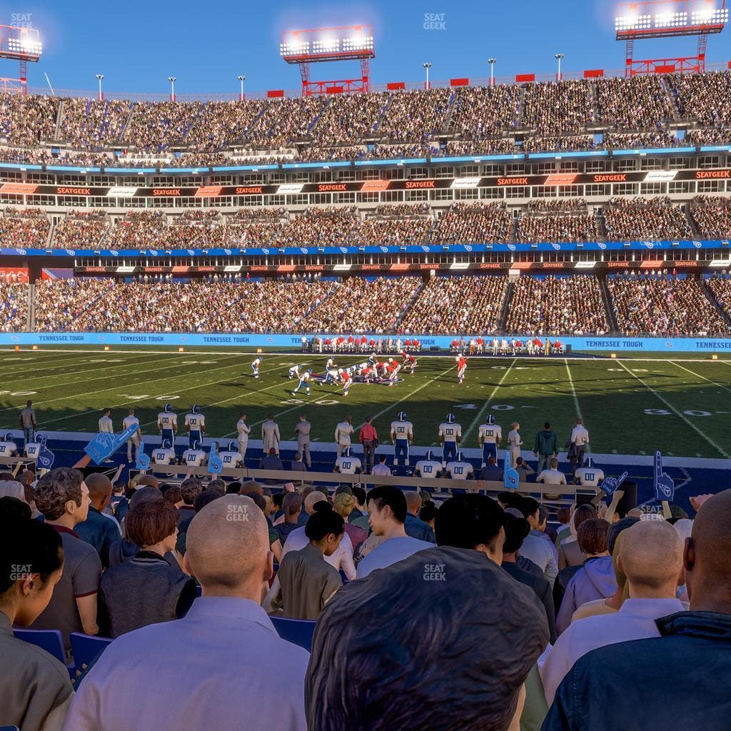 Nissan Stadium - Section 134 Seat View
