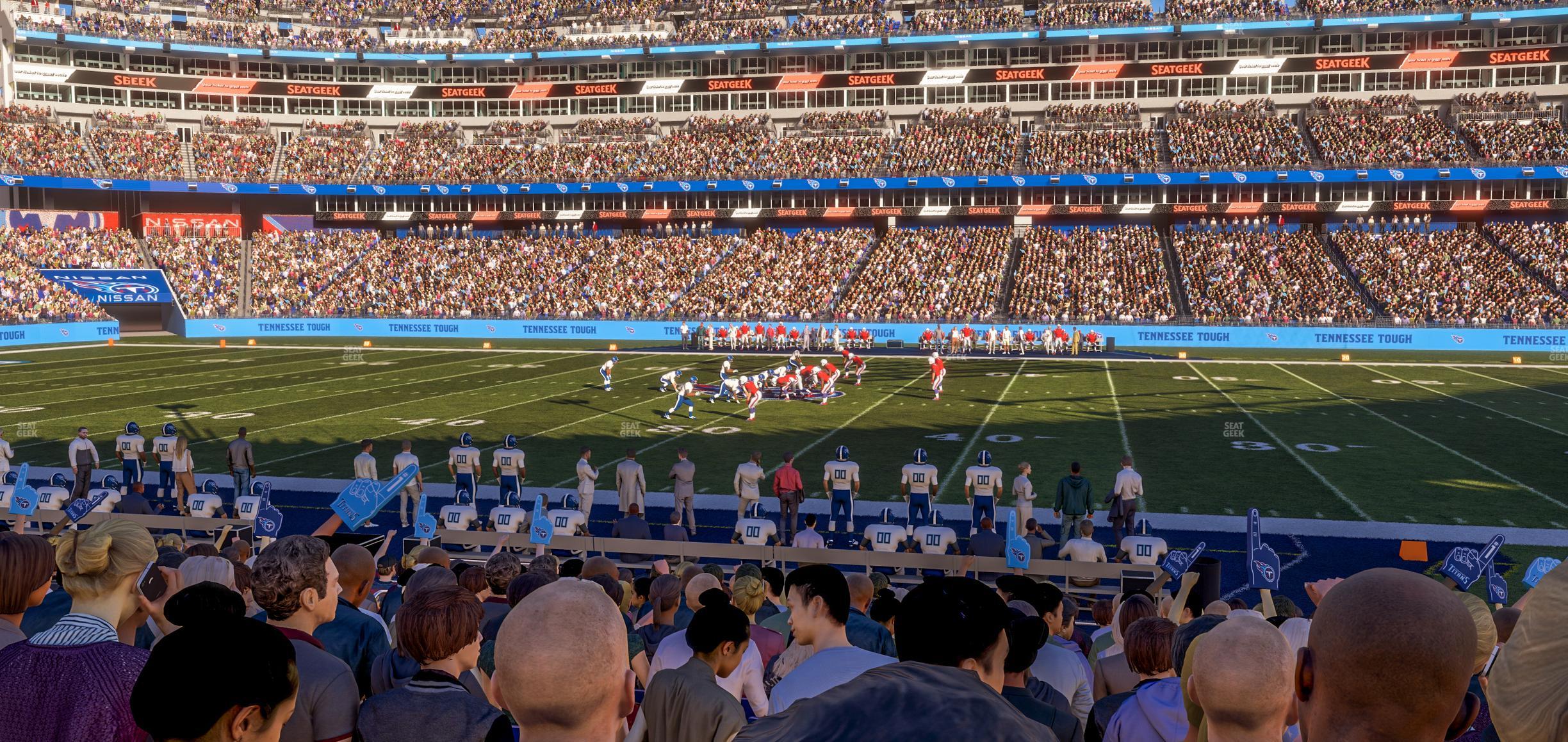 Nissan Stadium - Section Loge 311 Seat View | SeatGeek