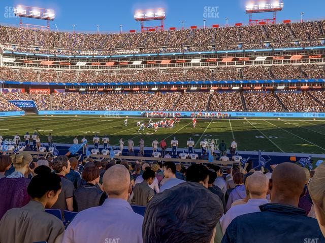 Nissan Stadium - Section 134 Seat View