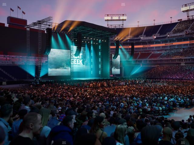 Nissan Stadium - Section 134 Seat View