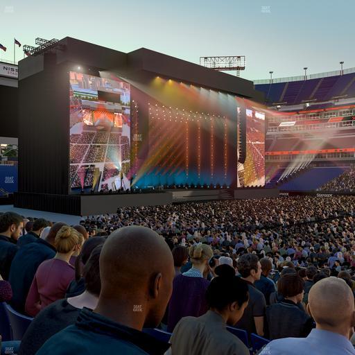 Nissan Stadium - Section 134 Seat View