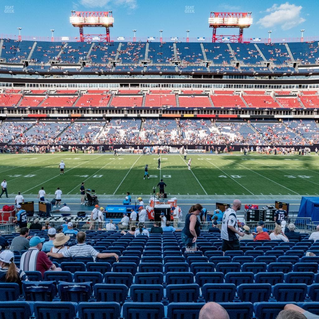Nissan Stadium - Section 135 Seat View