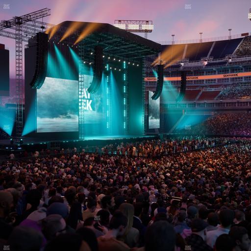 Nissan Stadium - Section 135 Seat View