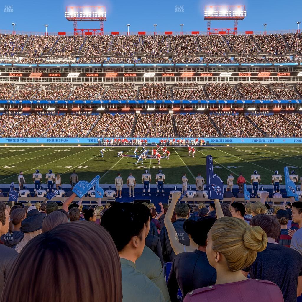 Nissan Stadium - Section 135 Seat View