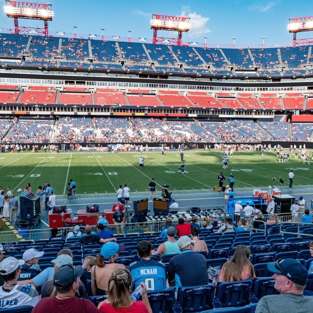 Nissan Stadium - Section 136 Seat View