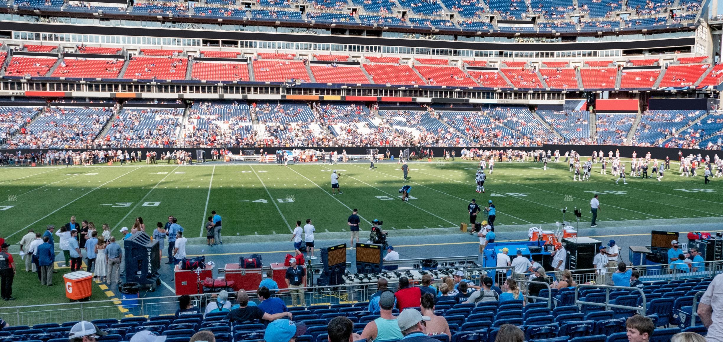 Nissan Stadium - Section 136 Seat View