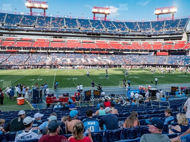 Nissan Stadium - Section 136 Seat View