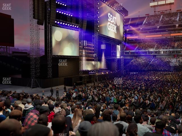 Nissan Stadium - Section 136 Seat View