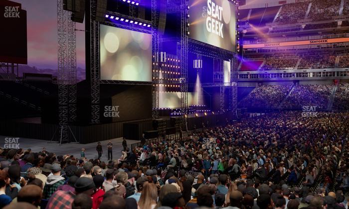 Nissan Stadium - Section 136 Seat View