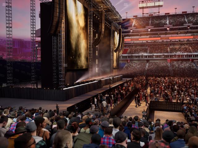 Nissan Stadium - Section 137 Seat View