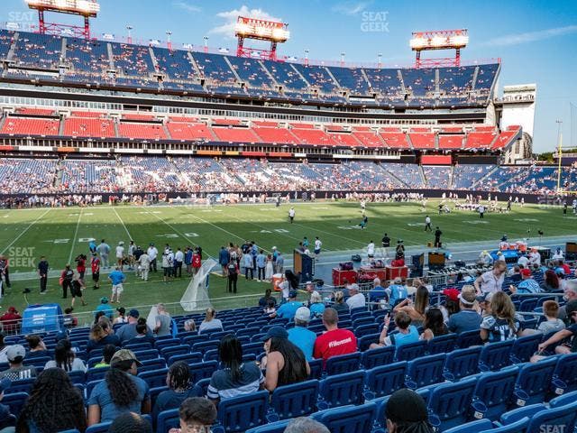 Nissan Stadium - Section 137 Seat View
