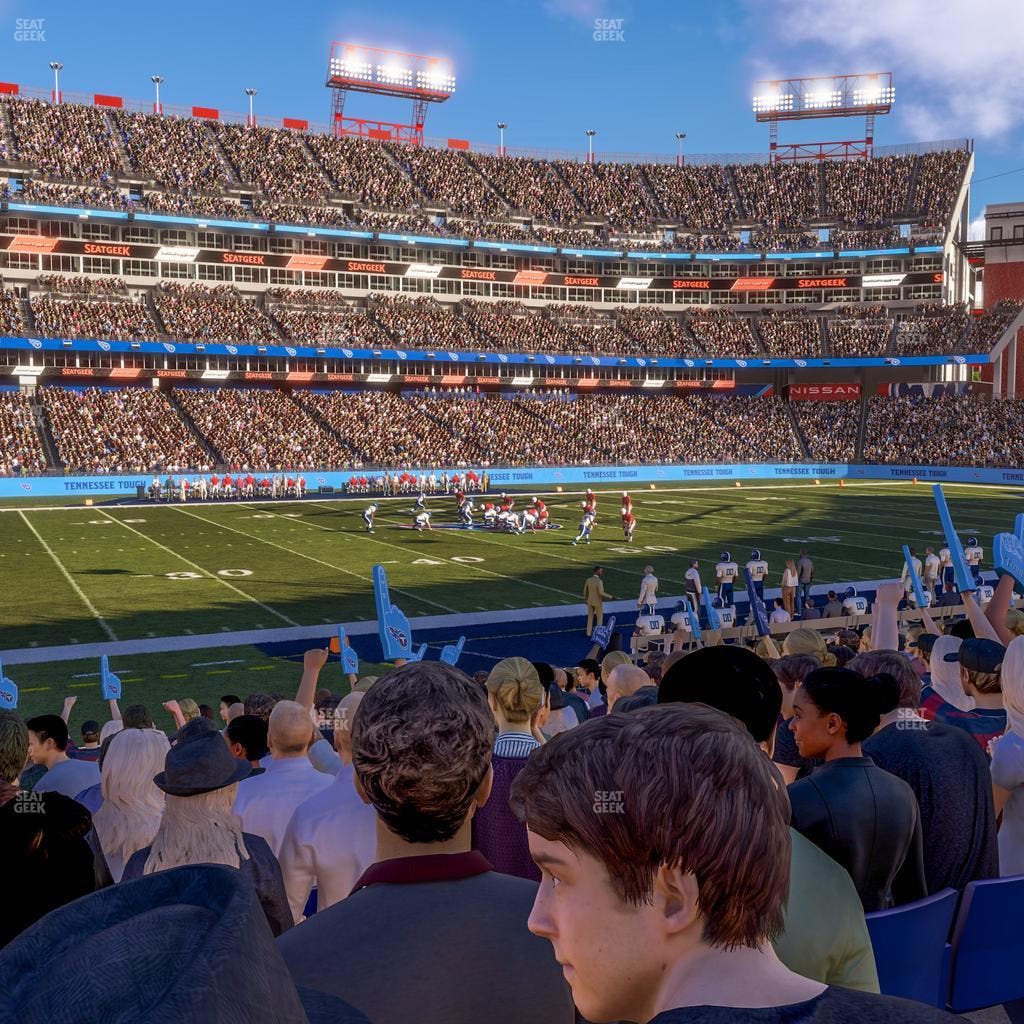 Nissan Stadium - Section 137 Seat View