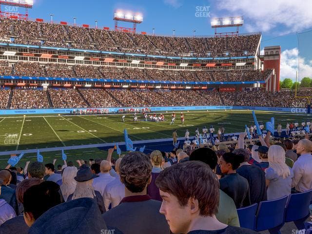 Nissan Stadium - Section 137 Seat View