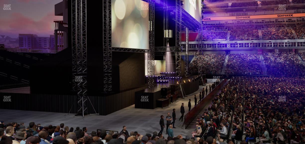 Nissan Stadium - Section 137 Seat View