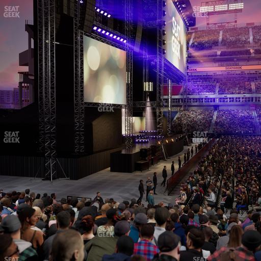 Nissan Stadium - Section 137 Seat View