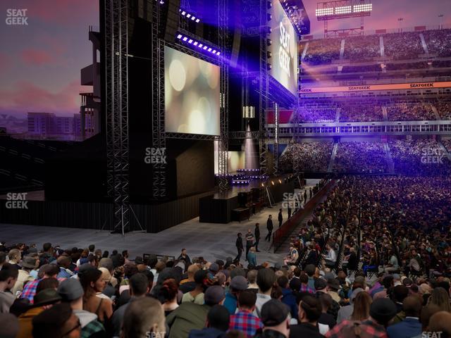 Nissan Stadium - Section 137 Seat View