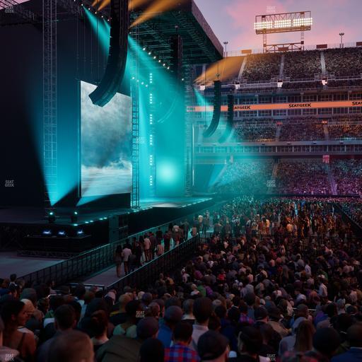 Nissan Stadium - Section 137 Seat View