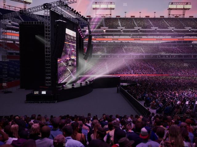 Nissan Stadium - Section 138 Seat View