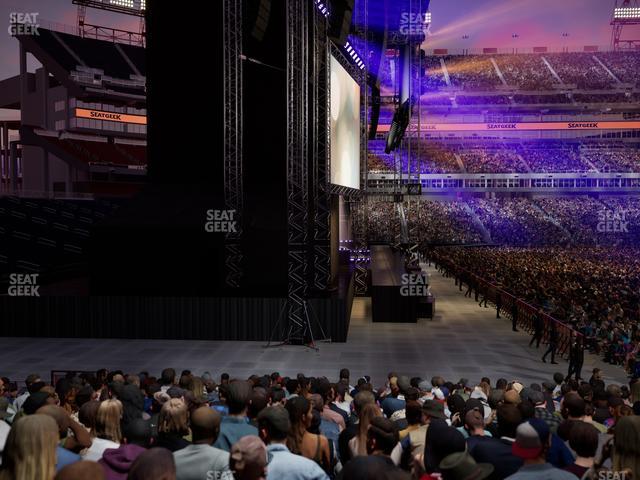 Nissan Stadium - Section 138 Seat View