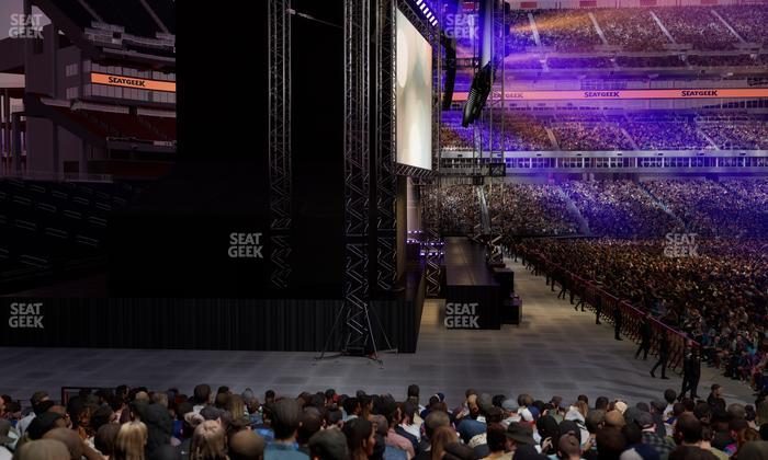 Nissan Stadium - Section 138 Seat View