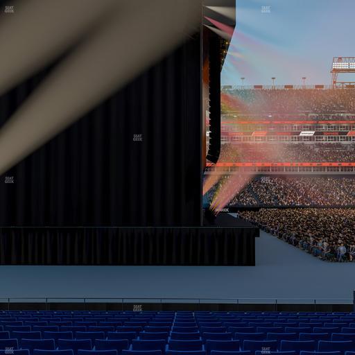Nissan Stadium - Section 138 Seat View